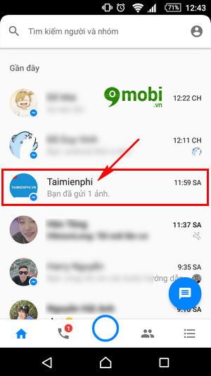 gui anh hd qua facebook messenger tren android 2