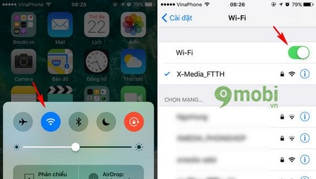 cach sua loi iphone, ipad khong ket noi duoc wifi
