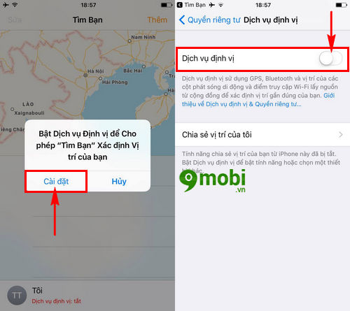 cach theo doi vi tri 1 nguoi bang dien thoai iphone 2