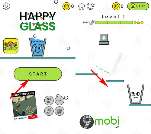 huong dan choi happy glass tren android iphone 2