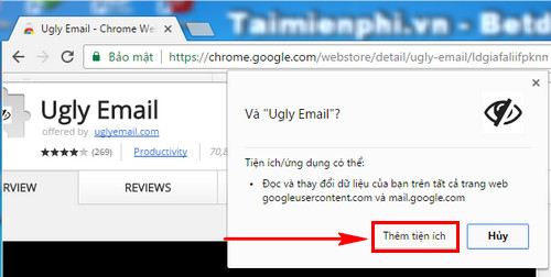 Cách ngăn chặn theo dõi Email trên Google Chrome