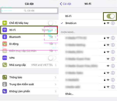 iphone khong vao duoc wifi