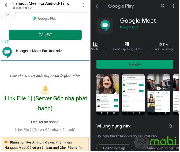 Với Google Meet trên Android iOS, bạn có thể tham gia cuộc họp mọi lúc mọi nơi chỉ cần có kết nối Internet. Công nghệ tiên tiến cho phép bạn có trải nghiệm họp trực tuyến tốt nhất, đảm bảo cuộc họp diễn ra suôn sẻ và đáp ứng mọi nhu cầu của bạn.