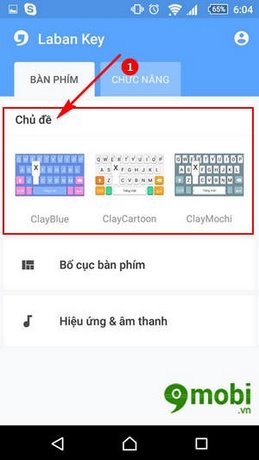 thay giao dien Laban Key cho Android