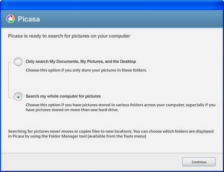 how to upload picasa