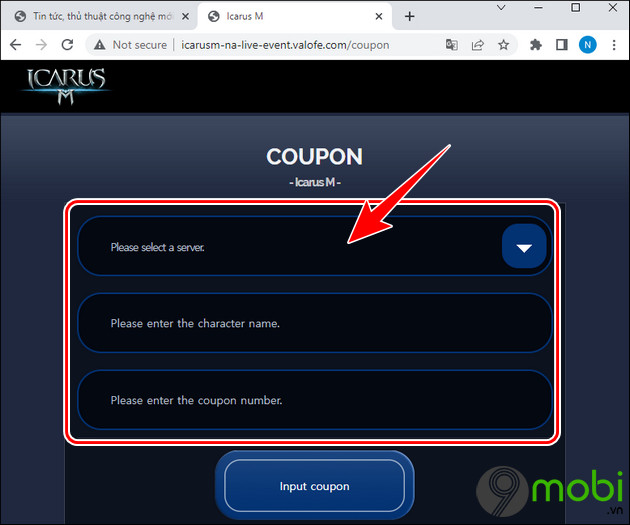 Code game icarus m coupon