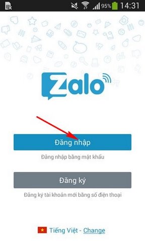 lay lai mat khau Zalo tren iphone