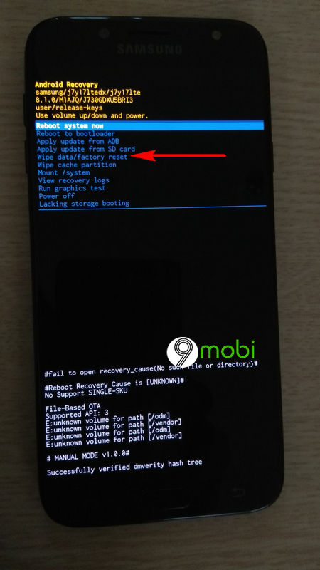 android khong khoi dong duoc mo len duoc loi do dau cach khac phuc 2