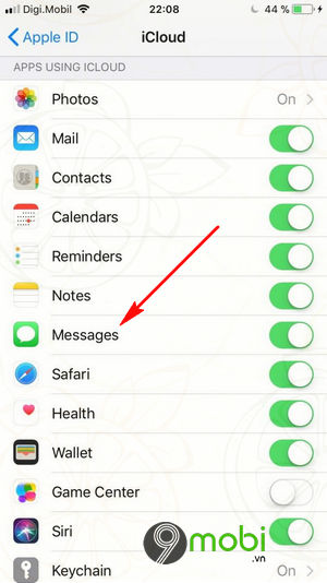 apple cho phep nguoi dung luu tin nhan vao icloud tren ios 11 3 2