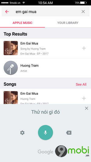 apple music cho android cap nhat tim kiem 2