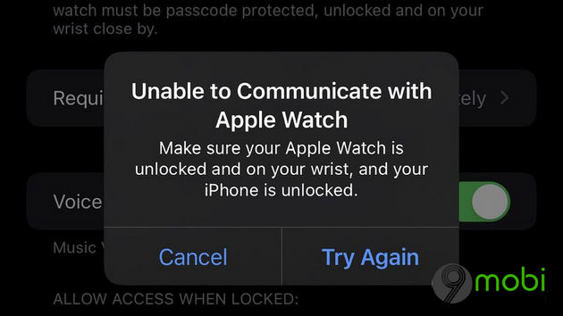 apple se sua loi khong mo khoa duoc iphone 13 bang apple watch trong ban update sap toi