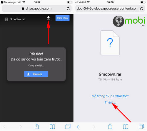 cach giai nen file zip tren dien thoai android iphone 2