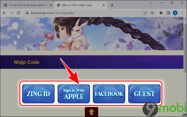 huong dan nhap code game dau la vng dau than tai lam