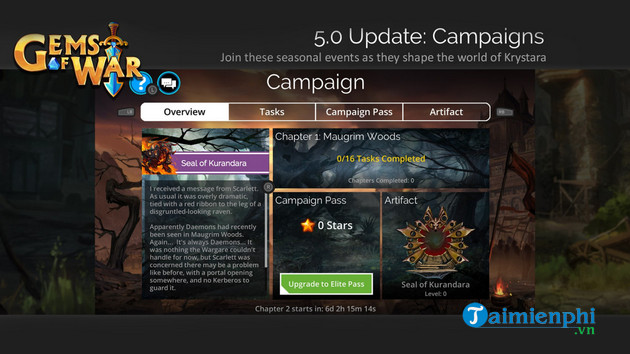 Bản cập nhật Gems of War trên Xbox One thêm nhiều Campaign mới với phần thưởng hấp dẫn