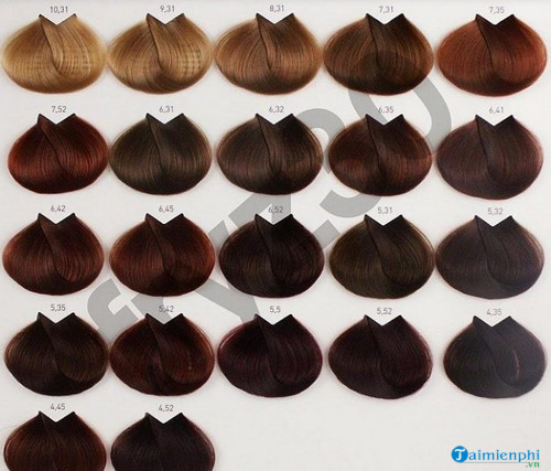 Bảng màu nhuộm tóc vàng, xanh đen, xám khói và các màu sắc độc đáo nữa có thể được tìm thấy trong sản phẩm nhuộm tóc nâu tây. Với màu nâu tây, bạn có thể chọn màu sắc phù hợp với phong cách của bạn và tràn đầy sức sống. Hãy xem hình ảnh liên quan để bắt đầu nhuộm tóc ngay hôm nay!