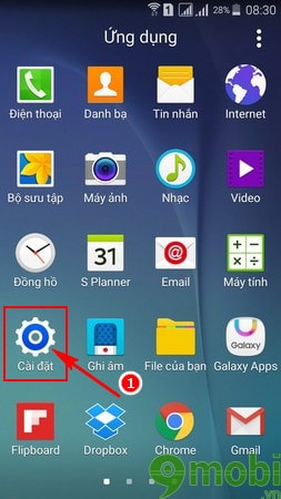 Bật, tắt wifi trên Samsung Galaxy A7, A5, A8