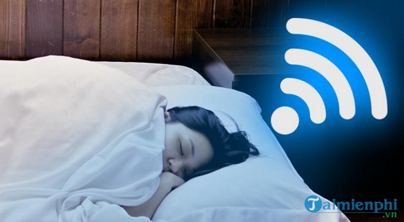 Can I have two hours when I go to bed with wifi?