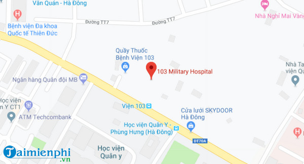 Bệnh viện 103 Quân đội nhân dân Việt Nam Hà Nội