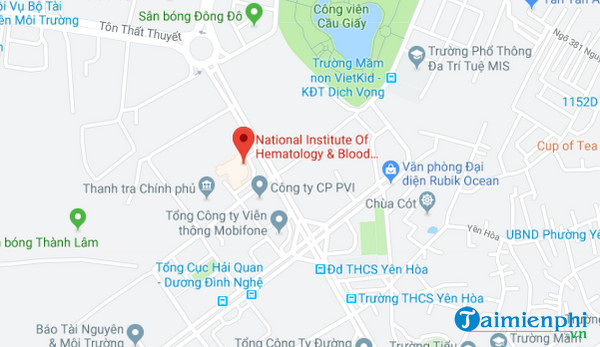 Bệnh viện huyết học và truyền máu trung ương Hà Nội