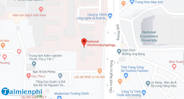 Bệnh viện Tai Mũi Họng Trung ương Hà Nội
