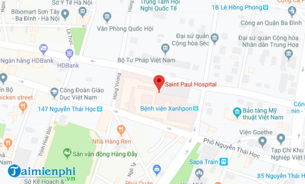 Bệnh viện Xanh Pôn Hà Nội