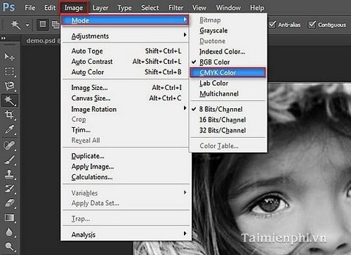 Cách chuyển ảnh đen trắng sang màu trong Photoshop