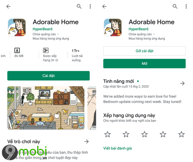 adorable home cho android
