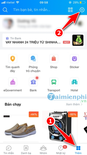 Cách bật chế độ Dark mode trên Zalo bản Android, iPhone