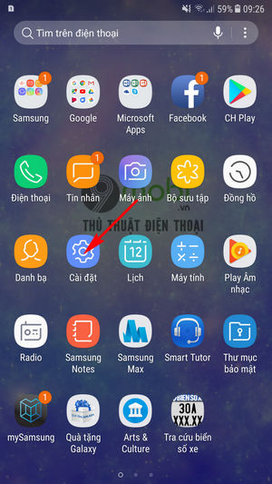 cach bat tat am thanh ban phim tren android 2