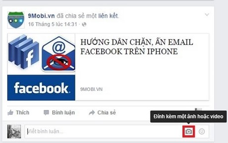 cach binh luan bang video tren facebok
