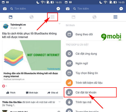 cach cai dat bao mat va dang nhap tren facebook 2