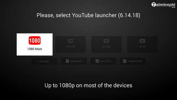 how to install high quality data on youtube smart tv 2