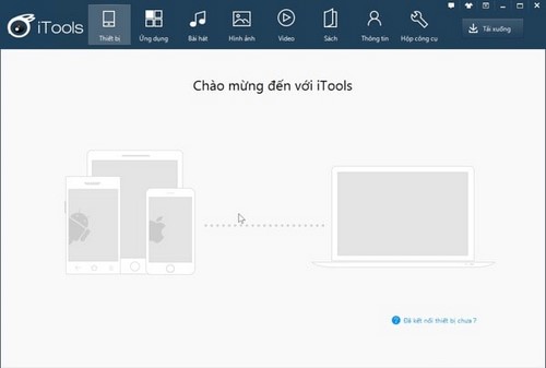 Cách cài iTools, setup iTools tiếng Việt trên máy tính, laptop