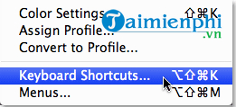 Cách cài phím tắt trong Photoshop hiệu quả
