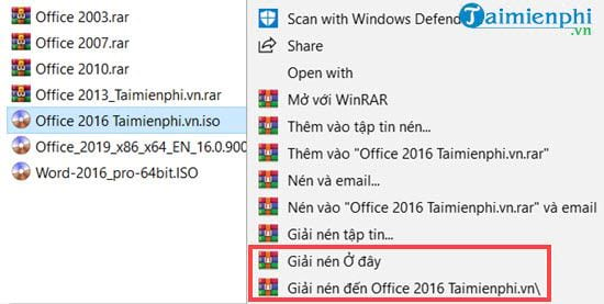 cach cai song song office 2013 va 2016 tren cung may tinh 2