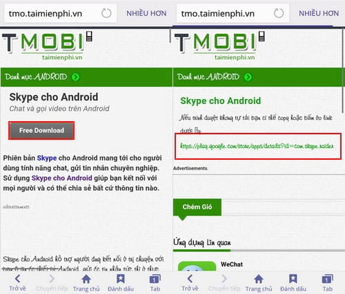 cach cai va su dung skype tren samsung galaxy c9 pro 2