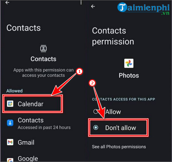 Cách cấp quyền cho ứng dụng Android, chỉnh sửa và quản lý quyền truy cập 9 cach cap quyen truy cap cho ung dung android