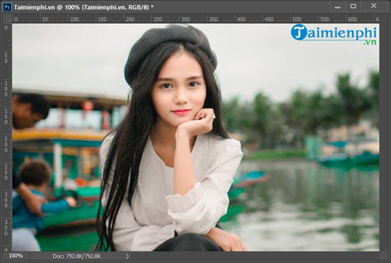 Cách cắt ảnh hình tròn trong Photoshop CS6, CC 2020, CC 2019