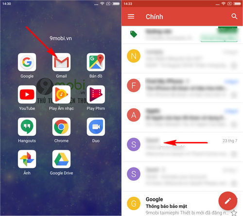 cach chan email spam tren ung dung gmail cho dien thoai 2