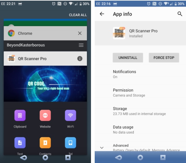 xoa quang cao tren dien thoai android