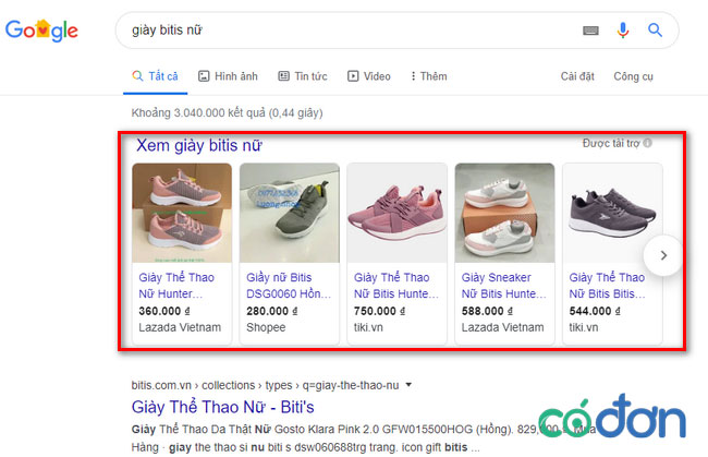 Google Shopping la gi