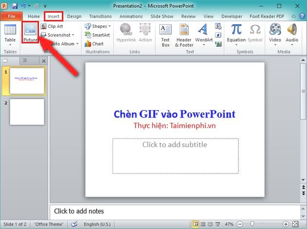 Chèn ảnh động GIF PowerPoint: Tính năng chèn ảnh động GIF PowerPoint sẽ mang đến cho bài trình chiếu của bạn một sự đặc sắc và thú vị. Với những hình ảnh động này, bạn có thể trình bày ý tưởng của mình một cách thú vị và bắt mắt hơn.