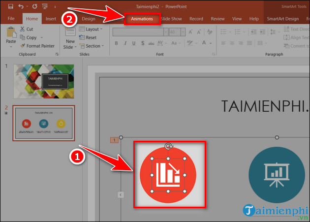 cach chen hieu ung cho doi tuong powerpoint