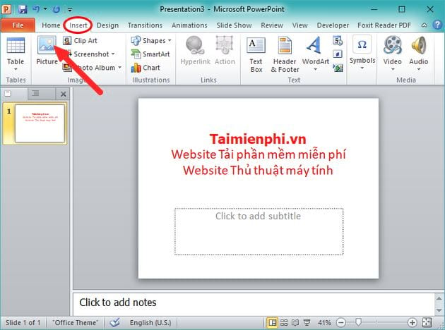 Hướng dẫn bạn cách viết chữ vào ảnh trong Powerpoint cực đơn giản   Fptshopcomvn