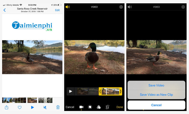 Cách chỉnh sửa video trên iPhone, iPad không cần đến ứng dụng