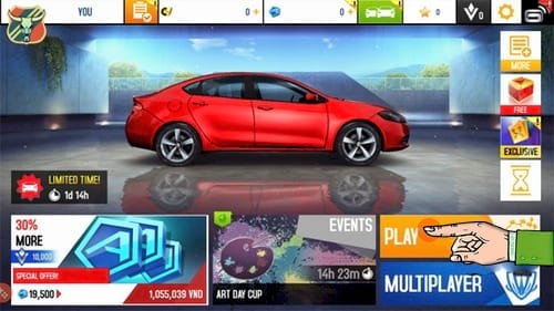 cach choi game asphalt 8 tren samsung galaxy c9 pro 2