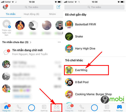 cach choi game ban may bay tren facebook messenger 2