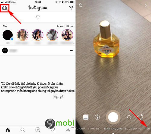 cach chup anh xoa phong tren instagram sua loi khong xoa duoc phong 2