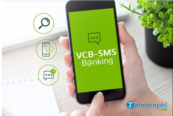 Cách chuyển khoản bằng SMS Banking Vietcombank 1