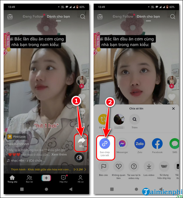 cach chuyen video tiktok sang mp4 khong co logo